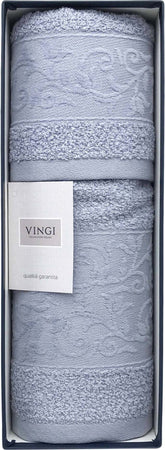 Set Di Asciugamano Vingi Asciugamani Made in Italy in Cotone Di Spugna 100% Art. Eleonora Set Asciugamano 1+1 Vingi Casa e cucina/Tessili per la casa/Biancheria da bagno/Asciugamani/Set di asciugamani L’Orchidea - Siderno, Commerciovirtuoso.it