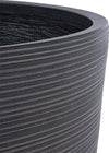 Set Di Balconiere Vasi Da Giardino Balcone Esterno per Piante Antracite Stripes Giardino e giardinaggio/Attrezzi da giardino e attrezzature per l'irrigazione/Vasi e accessori per piante/Balconiere Decor Space - Altamura, Commerciovirtuoso.it