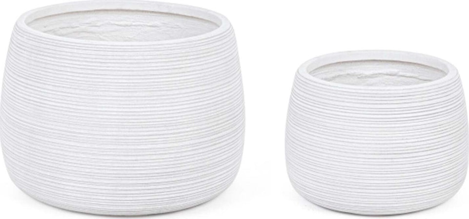 Set Di Balconiere Vasi Da Giardino Balcone Esterno per Piante Antracite Stripes Giardino e giardinaggio/Attrezzi da giardino e attrezzature per l'irrigazione/Vasi e accessori per piante/Balconiere Decor Space - Altamura, Commerciovirtuoso.it