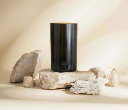 Set di bicchieri tumbler da cocktail in vetro riciclato 6pz. | set di bicchieri da 6 bicchieri da cocktail