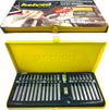 Set Di Chiavi Inserti 41 Pezzi Torx Esagonali E Mille Righe + 2 Adattatori H4,H5,H6,H7,H8,H10,H12 Fai da te/Utensili elettrici e a mano/Utensili a mano/Chiavi e chiavi inglesi/Chiavi con estremità aperta Trade Shop italia - Napoli, Commerciovirtuoso.it