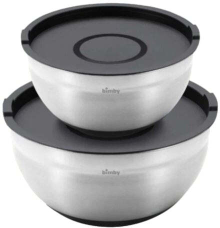 Set di ciotole in alluminio Bimby® - Black Edition