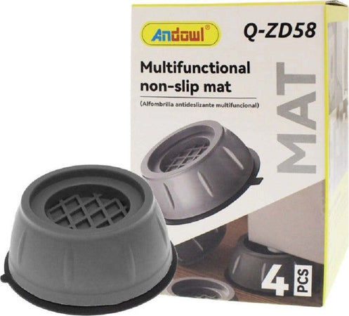 Set Di Cuscinetti Antivibranti Piedini Per Lavatrice Asciugatrice 4 Pezzi Q-zd58 Casa e cucina/Grandi elettrodomestici/Accessori e parti di ricambio/Ricambi e accessori per lavatrici/Piedini per lavatrici Trade Shop italia - Napoli, Commerciovirtuoso.it