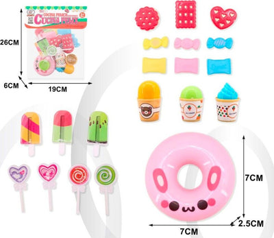 Set Di Gelato E Dessert Dolcetti Colorati Caramelle Giocattolo Per Bambina 3+ Giochi e giocattoli/Giochi d'imitazione e accessori di travestimento/Cucina/Cibo Trade Shop italia - Napoli, Commerciovirtuoso.it