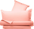 Set Di Lenzuola Completo Lenzuola 100% Cotone Tinta Unita Made in Italy Rosa Diverse Misure per Letto Matrimoniale, Singolo, Una Piazza E Mezza Casa e cucina/Tessili per la casa/Biancheria da letto/Lenzuola e federe/Set di lenzuola e federe Smartdecohome - Sesto San Giovanni, Commerciovirtuoso.it
