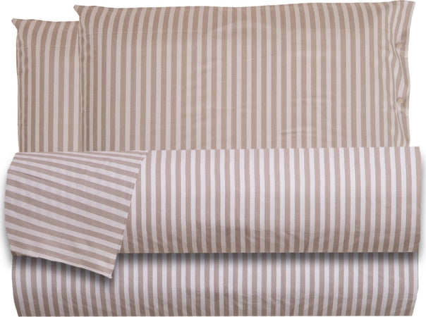Set Di Lenzuola E Federe Letto Con Stampa Fantasia a Righe Completo Letto Lenzuola Federe in 100% Cotone Made in Italy Riga Mini Tortora Casa e cucina/Tessili per la casa/Biancheria da letto/Lenzuola e federe/Set di lenzuola e federe Smartdecohome - Sesto San Giovanni, Commerciovirtuoso.it