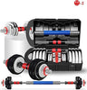 Set Di Maniglie Manubri Dumbbell Bilanciere Gomma 15 Kg Regolabile Body Building Sport e tempo libero/Fitness e palestra/Potenziamento muscolare/Pesi e accessori/Manubri Trade Shop italia - Napoli, Commerciovirtuoso.it