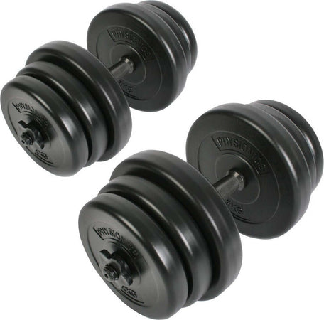SET DI MANUBRI COMPONIBILI CON BILANCIERE FITNESS PALESTRA DUMBBELL PERFECT CURL  Trade Shop italia - Napoli, Commerciovirtuoso.it