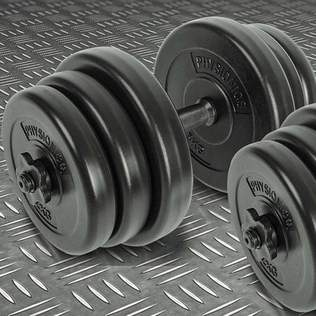 SET DI MANUBRI COMPONIBILI CON BILANCIERE FITNESS PALESTRA DUMBBELL PERFECT CURL  Trade Shop italia - Napoli, Commerciovirtuoso.it