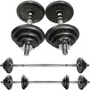 Set-Di-Manubri-Regolabili-Dumbbell-Bilanciere-40-Kg-Tot-Regolabile-Body-Building