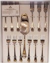 Set Di Posate 13 Pezzi Posate Da Dolce in Acciaio Inox Made in Italy Art. 111 Set Dolce 13 Pezzi in Acciaio Casa e cucina/Stoviglie/Posate/Set di posate/Set di posate miste L’Orchidea - Siderno, Commerciovirtuoso.it