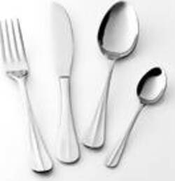 Set Posate Da Servizio In Acciaio Inox - 10 Pezzi, Cucchiai, Forchette, Coltello E Mestolo - Foto 7