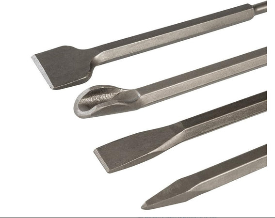 Set di punte e ceselli da trapano per muratura SDS Plus Silverline