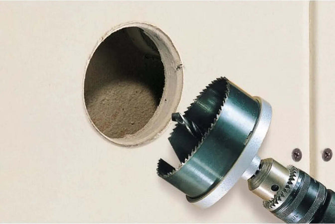 Set di seghe a tazza progettate per creare fori circolari su legno e plastica Fai da te/Utensili elettrici e a mano/Utensili elettrici/Frese verticali La Zappa - Altamura, Commerciovirtuoso.it
