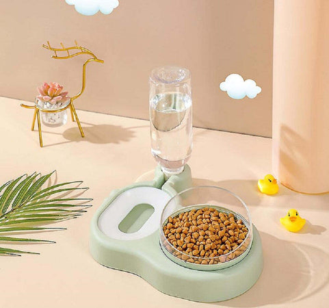 Set Distributore 2in1 Alimentatori Automatici Acqua Alimenti Ciotole Cani Gatti Prodotti per animali domestici/Cani/Ciotole e distributori/Distributori automatici di cibo Trade Shop italia - Napoli, Commerciovirtuoso.it