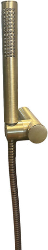 Set doccia bronzo, vecchio ottone con supporto doccia e flessibile