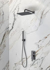 Set Doccia LEA GUN METAL Installazione Ad Incasso