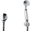 Set doccia in ottone epoca con presa acqua e supporto