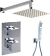 Set-Doccia-incasso-con-soffione,-braccio,-miscelatore-termostatico,-doccetta-e-flessibile