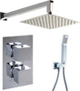 Set-Doccia-incasso-con-soffione,-braccio,-miscelatore-termostatico,-doccetta-e-flessibile