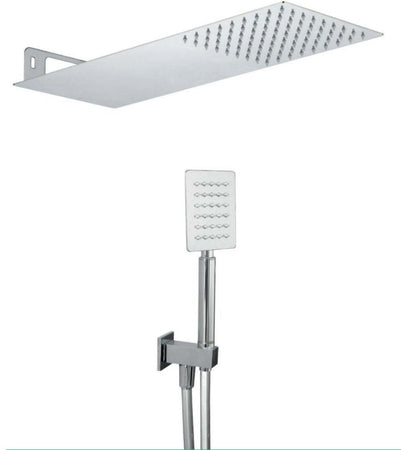 Set doccia quadrato moderno completo