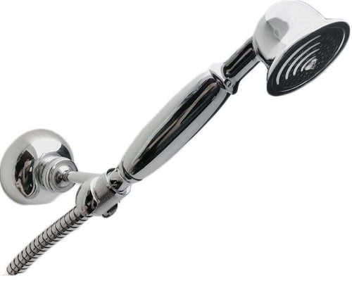 Set doccia supporto doccia in ottone con doccetta e flessibile