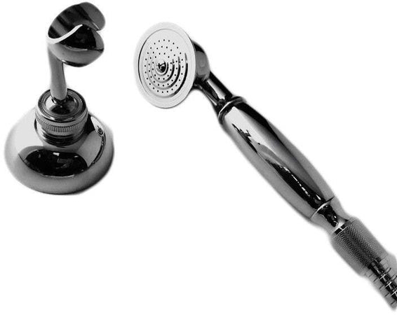 Set doccia supporto doccia in ottone con doccetta e flessibile