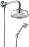 Set doccia vintage con deviatore a pressione