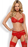 Set Donna Lingerie Sexy Rosso Obsessive Heartina 3-Pcs Set Red S/m Set Di Tre Pezzi Rosso Lingerie Sexy Salute e cura della persona/Erotismo e contraccezione/Abbigliamento erotico in pelle e latex/Donna/Body e corsetti Kondorama - Martinsicuro, Commerciovirtuoso.it
