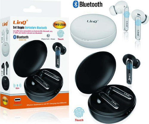 Set Doppio Auricolare Bluetooth 10m Touch Con Box Di Ricarica Sportivi Tws-zgb Elettronica/Cuffie auricolari e accessori/Cuffie/Cuffie In-Ear Trade Shop italia - Napoli, Commerciovirtuoso.it