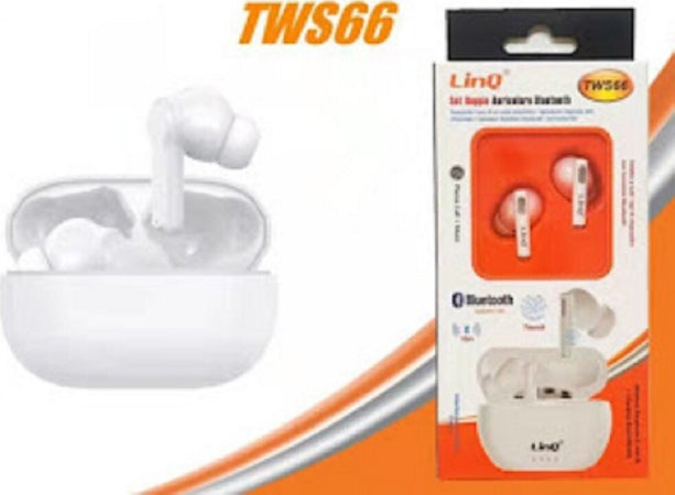 Set Doppio Auricolare In-ear Bluetooth Wireless 10 M Con Comandi Touch Led Tws66 Elettronica/Cuffie auricolari e accessori/Cuffie/Cuffie In-Ear Trade Shop italia - Napoli, Commerciovirtuoso.it