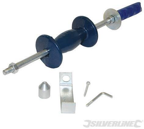 Set estrattore per cuscinetti con codolo in acciaio Silverline 5 p.zi