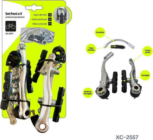 Set Freni A V Bulloni Pastiglie Condotto Tubo Fondina Freno Bicicletta Xc-2557 Sport e Tempo Libero > Ciclismo > Ricambi per Bici > Sport Trade Shop italia - Napoli, Commerciovirtuoso.it