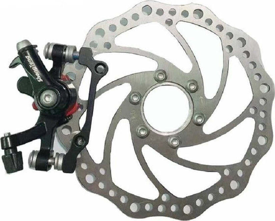 Set Freno A Disco 16 Cm Con Pinza Meccanica Per Bici Bicicletta Ricambi Zx-9918 Sport e tempo libero/Attività ricreative all'aperto/Ciclismo/Componenti e parti/Pedali Trade Shop italia - Napoli, Commerciovirtuoso.it