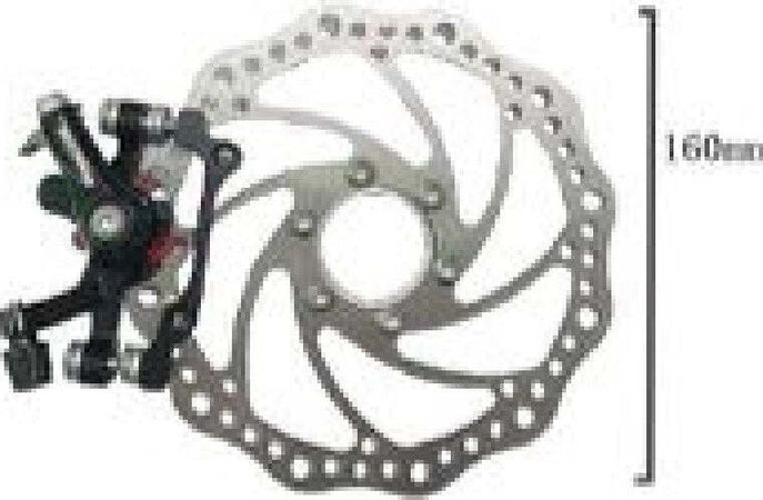 Set Freno A Disco 16 Cm Con Pinza Meccanica Per Bici Bicicletta Ricambi Zx-9918 Sport e tempo libero/Attività ricreative all'aperto/Ciclismo/Componenti e parti/Pedali Trade Shop italia - Napoli, Commerciovirtuoso.it