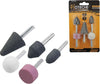 Set-Frese-Per-Mini-Trapano-Dremel-Dremmel-5-Pezzi-Da-6mm-Abrasive