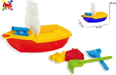 Set Galeone Con Palette + Accessori Mare Giochi Spiaggia Estate Bambini 114725 Giochi e giocattoli/Sport e giochi all'aperto/Sabbiere e giocattoli da spiaggia/Giocattoli per sabbia e spiaggia Trade Shop italia - Napoli, Commerciovirtuoso.it