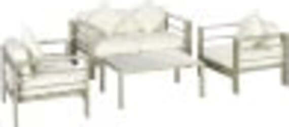 Set-giardino-4-pezzi-con-Divanetto-2-Poltrone-e-Tavolino-con-Cuscini-Sfoderabili-Oro-84G-148V00GD