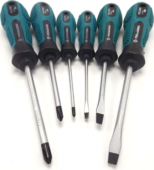 SET KIT 7 CACCIAVITI CACCIAVITE CON MANICO ERGONOMICO PUNTA A STELLA A TAGLIO Fai da te/Utensili elettrici e a mano/Utensili a mano/Cacciaviti/Set cacciaviti Trade Shop italia - Napoli, Commerciovirtuoso.it