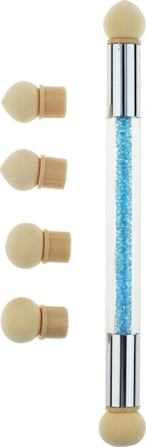 SET KIT PENNELLI SFUMATURE PUNTE GOMMA SILICONE INTERCAMBIABILI NAIL ART UNGHIE Bellezza/Manicure e pedicure/Decorazioni per unghie/Strumenti/Pennelli per unghie Trade Shop italia - Napoli, Commerciovirtuoso.it