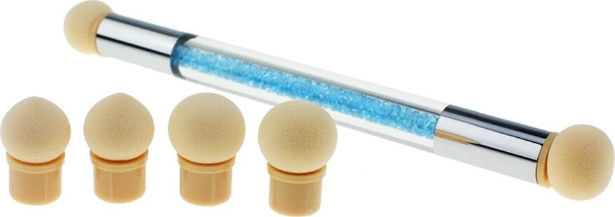 SET KIT PENNELLI SFUMATURE PUNTE GOMMA SILICONE INTERCAMBIABILI NAIL ART UNGHIE Bellezza/Manicure e pedicure/Decorazioni per unghie/Strumenti/Pennelli per unghie Trade Shop italia - Napoli, Commerciovirtuoso.it