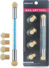 SET KIT PENNELLI SFUMATURE PUNTE GOMMA SILICONE INTERCAMBIABILI NAIL ART UNGHIE Bellezza/Manicure e pedicure/Decorazioni per unghie/Strumenti/Pennelli per unghie Trade Shop italia - Napoli, Commerciovirtuoso.it