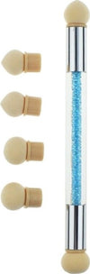 Set-Kit-Pennelli-Sfumature-Punte-Gomma-Silicone-Intercambiabili-Nail-Art-Unghie