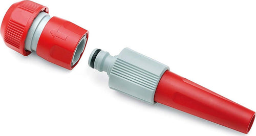 Set lancia regolabile e raccordo rapido con stringitubo per tubo Ø 3/4” Giardino e giardinaggio/Attrezzi da giardino e attrezzature per l'irrigazione/Attrezzature per l'irrigazione/Pistole La Zappa - Altamura, Commerciovirtuoso.it