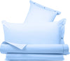 Set Lenzuola Completo Lenzuola 100% Cotone Tinta Unita Made in Italy Azzurro Diverse Misure Set Lenzuola Lavabile in Lavatrice Casa e cucina/Tessili per la casa/Biancheria da letto/Lenzuola e federe/Set di lenzuola e federe Smartdecohome - Sesto San Giovanni, Commerciovirtuoso.it