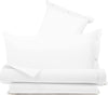 Set Lenzuola Completo Lenzuola 100% Cotone Tinta Unita Made in Italy Bianco Diverse Misure per Letto Matrimoniale, Singolo, Una Piazza E Mezza Casa e cucina/Tessili per la casa/Biancheria da letto/Lenzuola e federe/Set di lenzuola e federe Smartdecohome - Sesto San Giovanni, Commerciovirtuoso.it
