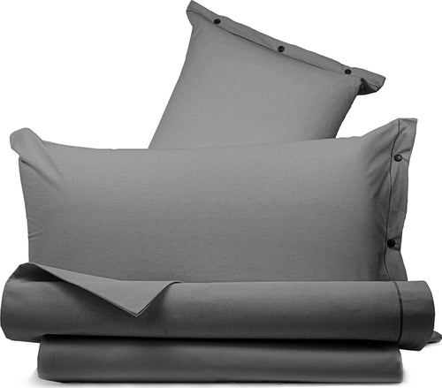 Set Lenzuola Completo Lenzuola 100% Cotone Tinta Unita Made in Italy Grigio Diverse Misure per Letto Matrimoniale, Singolo, Una Piazza E Mezza Casa e cucina/Tessili per la casa/Biancheria da letto/Lenzuola e federe/Set di lenzuola e federe Smartdecohome - Sesto San Giovanni, Commerciovirtuoso.it