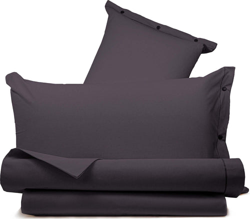 Set Lenzuola Completo Lenzuola 100% Cotone Tinta Unita Made in Italy Nero Diverse Misure per Letto Matrimoniale, Singolo, Una Piazza E Mezza Casa e cucina/Tessili per la casa/Biancheria da letto/Lenzuola e federe/Set di lenzuola e federe Smartdecohome - Sesto San Giovanni, Commerciovirtuoso.it