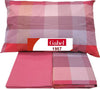 Set-Lenzuola-Giovanile-Completo-Lenzuola-1-Piazza-E-Mezza-Wilson-Multicolore-Set-Di-Lenzuola-E-Federa-In-Cotone-100%-Certificato-Oeko-Tex
