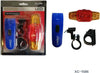 Set Luce Bici Bicicletta Frontale Torcia Led Posteriore Sicurezza Ganci Xc-1586 Sport e Tempo Libero > Ciclismo > Luci per Bici > Sport Trade Shop italia - Napoli, Commerciovirtuoso.it